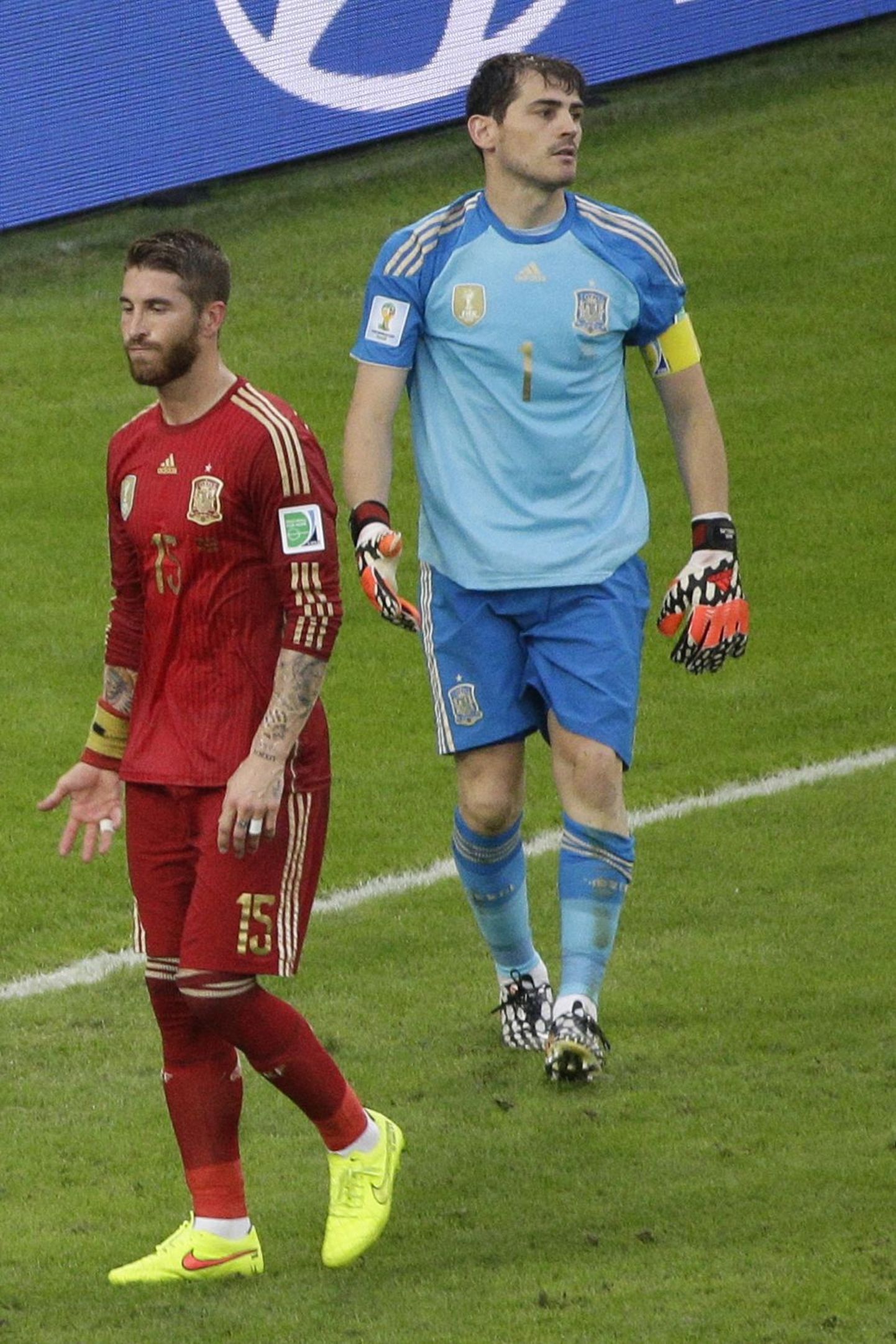 Sergio Ramos ja Iker Casillas