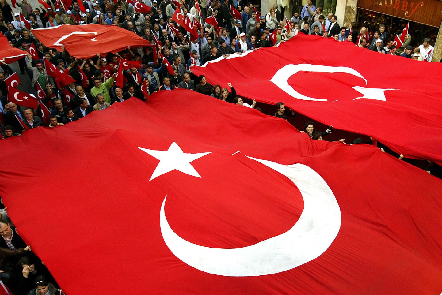 Флаг Турции. Иллюстративный снимок.