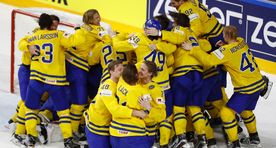 Сборная Швеции выиграла чемпионат мира по хоккею