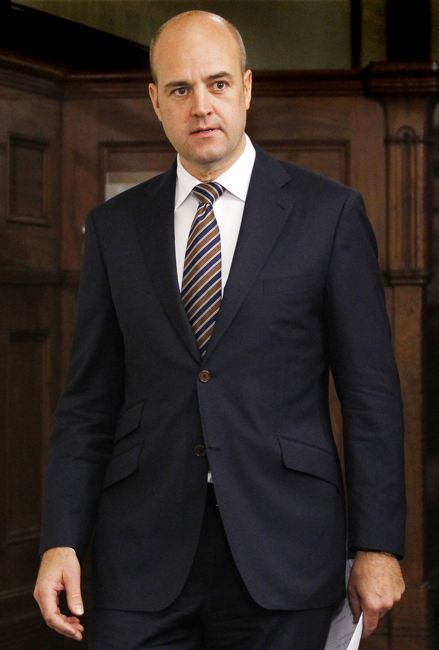 Премьер-министр Швеции Фредрик Рейнфельдт.