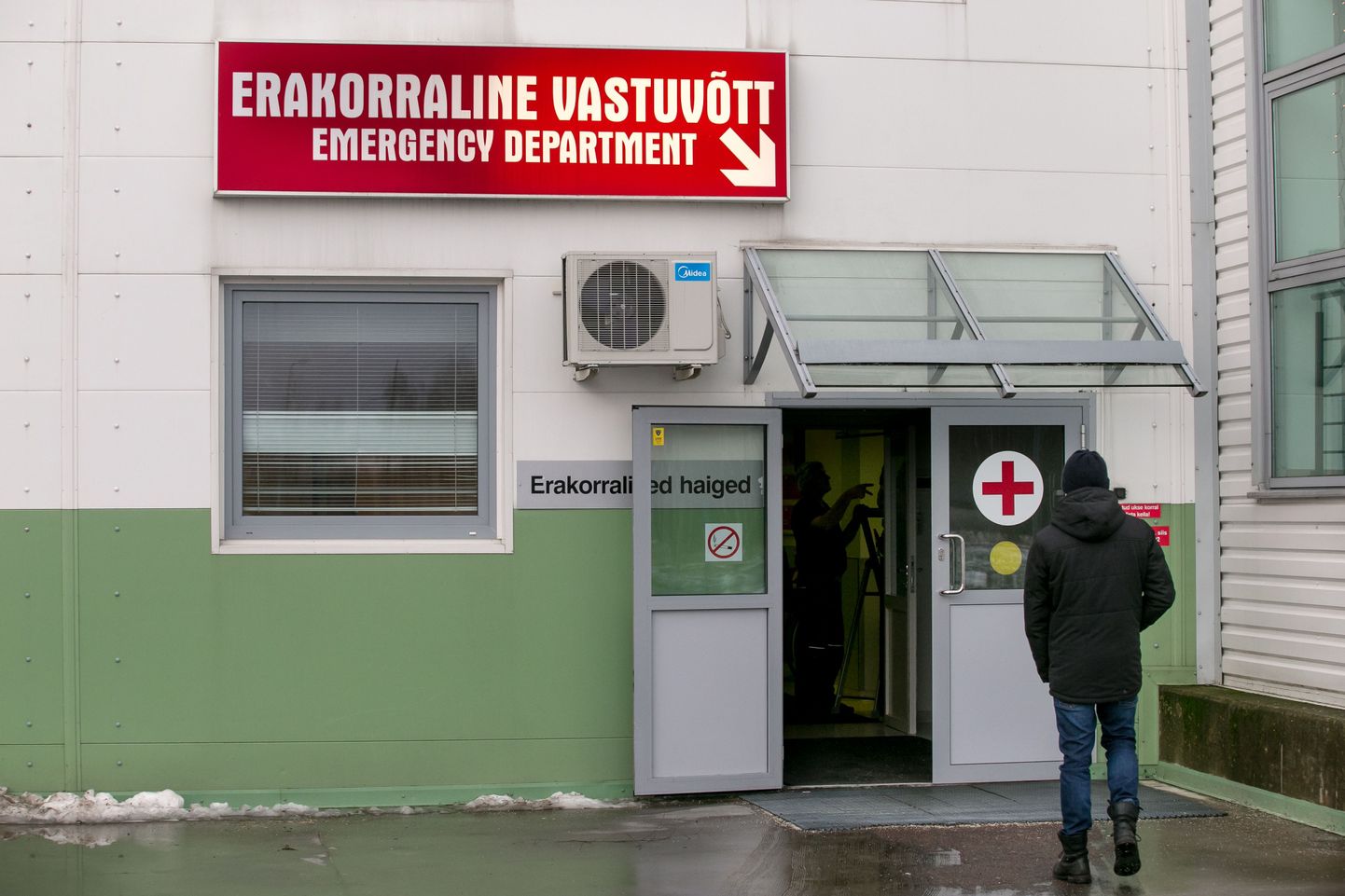 Pärnu haigla erakorralise meditsiiniabi osakond.