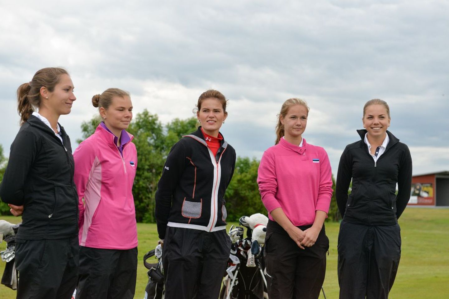 Vasakult: Annika Meos, Mari Hütsi, Merlin Palm, Alice Andressoo ja Liis Kuuli.