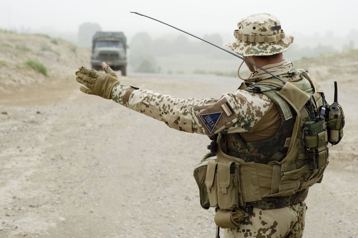 Saksa sõdur Afganistanis, ainuke, keda sõjaväe kärped kindlalt ei puuduta.