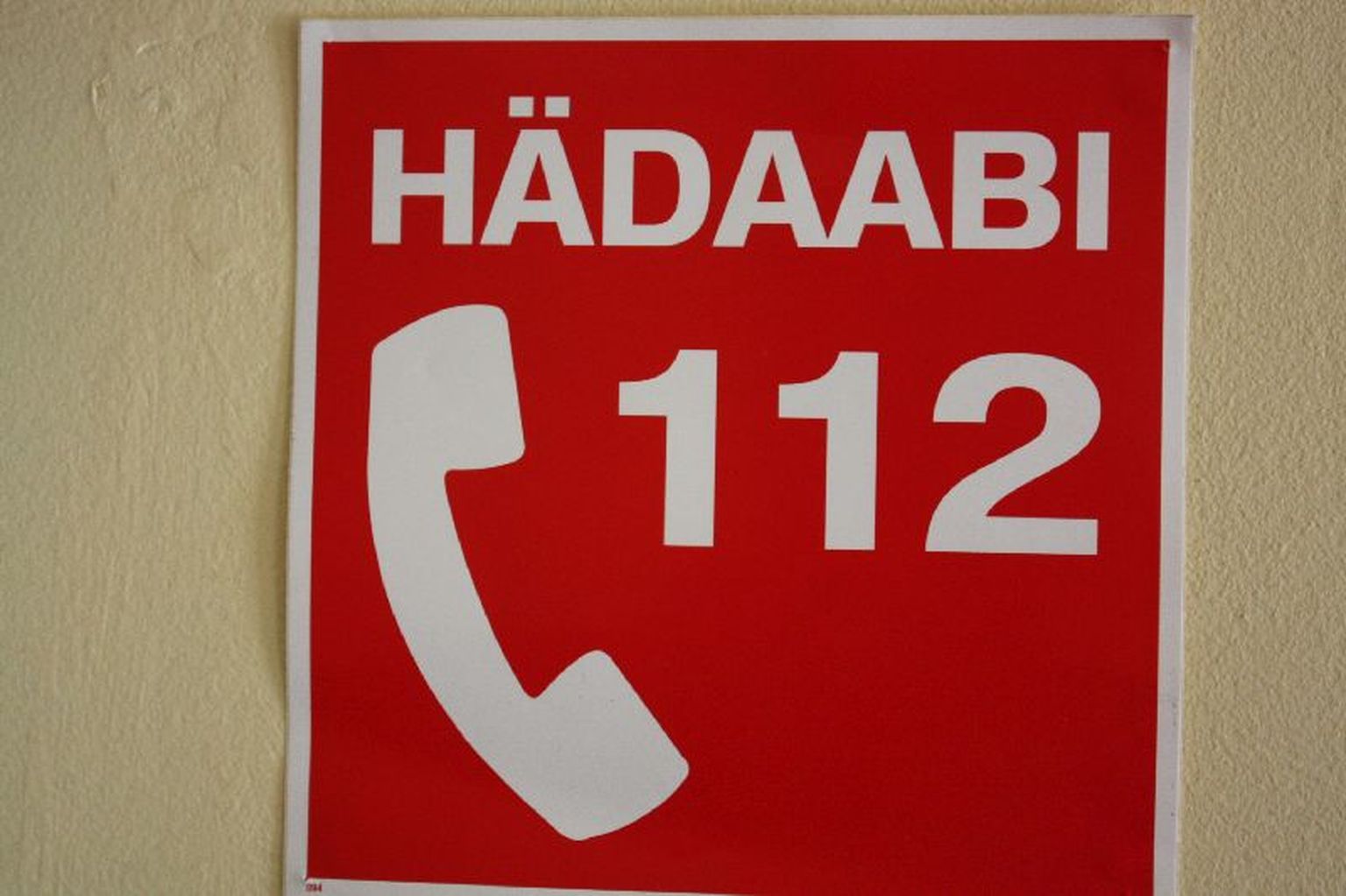 Hädaabinumber 112.