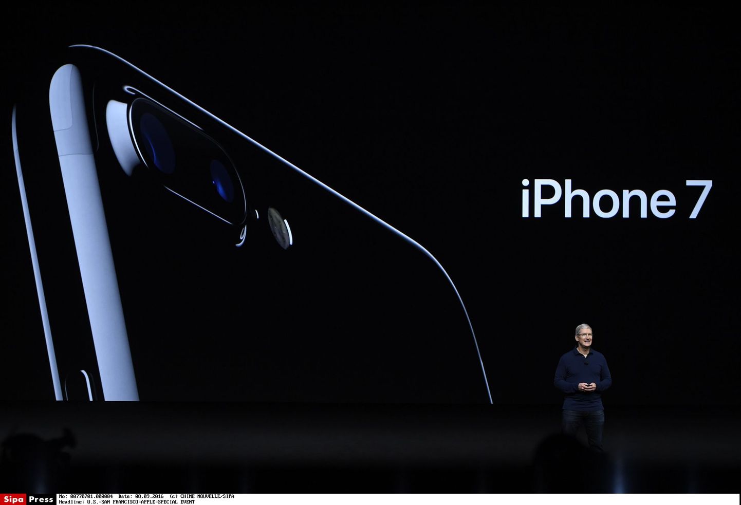 Apple'i tegevjuht Tim Cook esitles uusi iPhone'e
