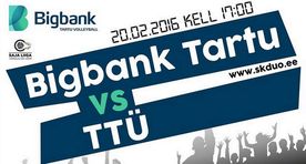 Tartu alistas võrkpalli Saja liigas ülikindlalt TTÜ