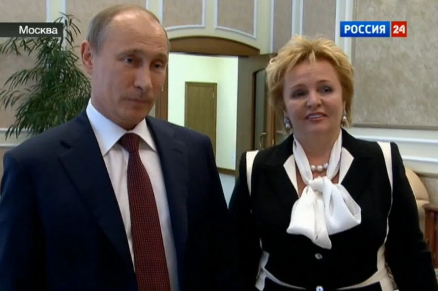 Vene riigipea Vladimir Putin ja Ljudmila 2013. aastal.