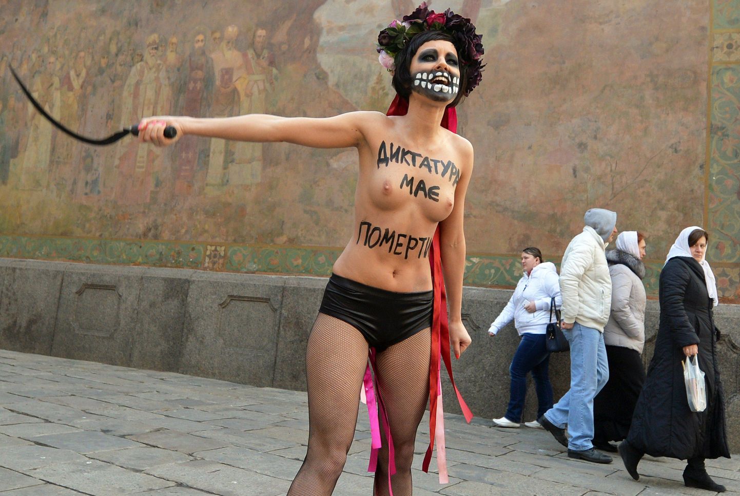 Активиста Femen. Фото иллюстративное.