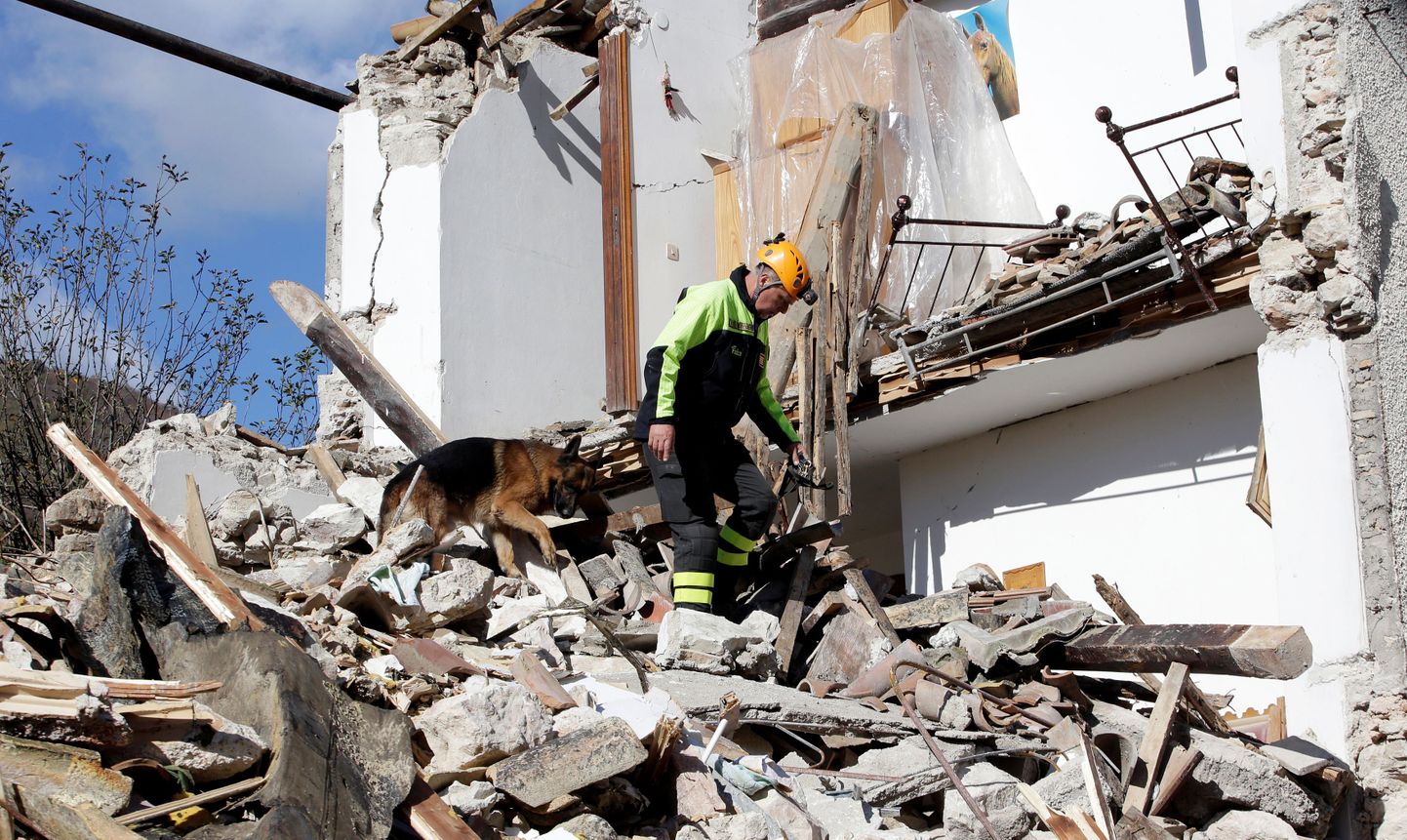 Землетрясение в Италии. Фото иллюстративное