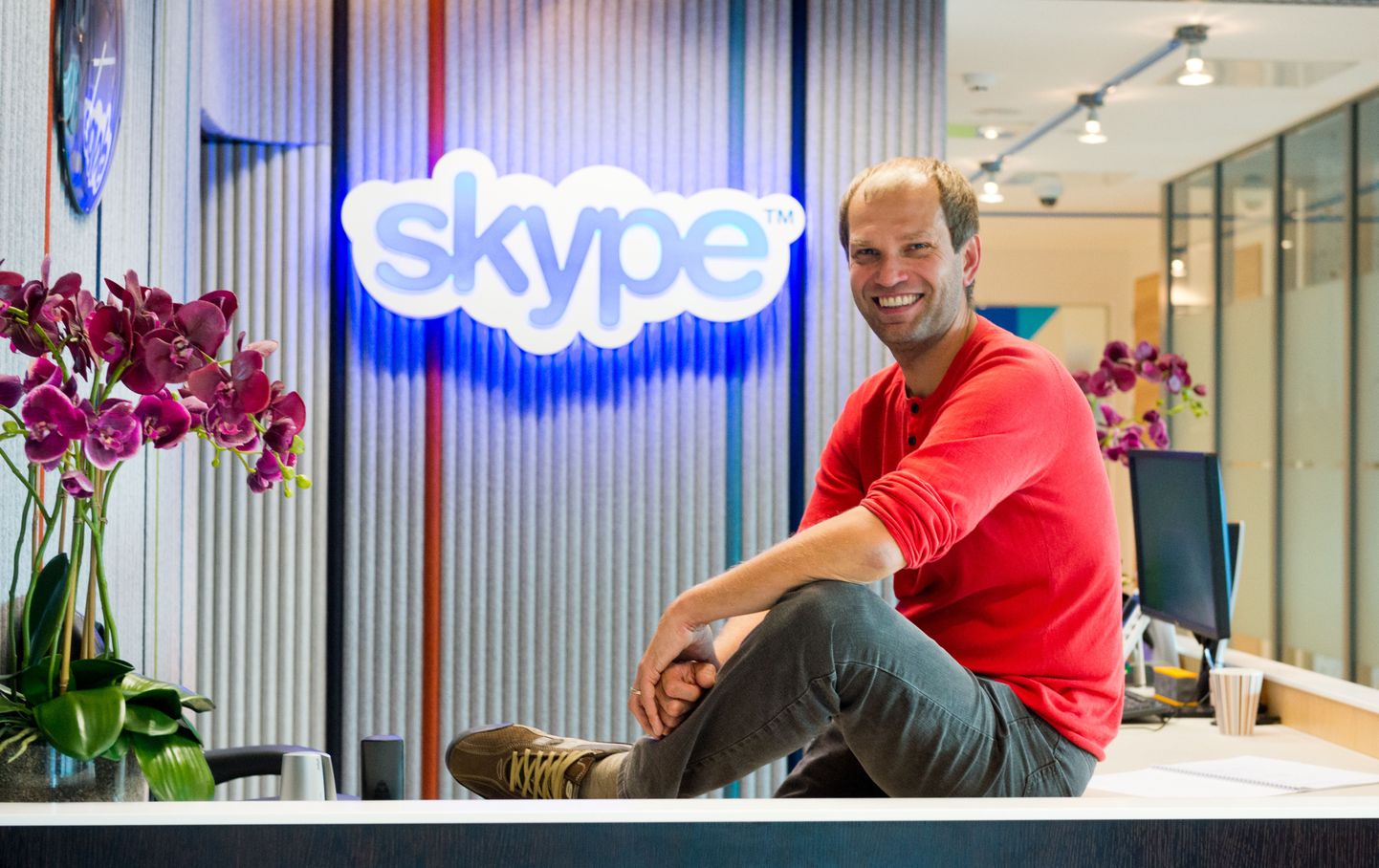 Исполнительный директор Skype в Эстонии Андрус Ярг.