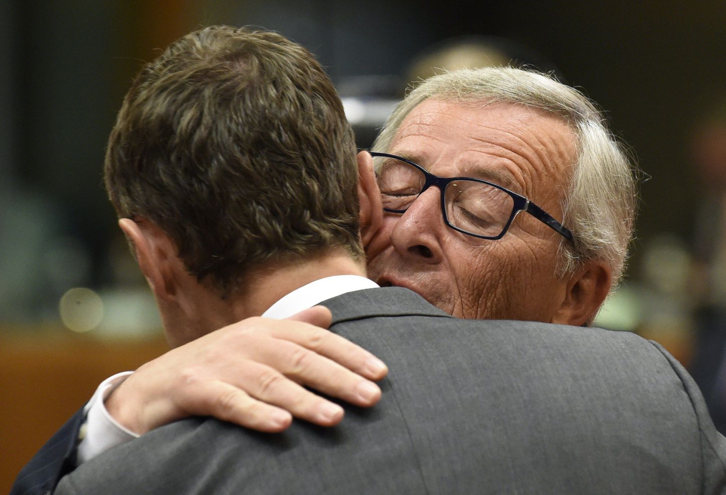 Jean-Claude Juncker ja Taavi Rõivas.