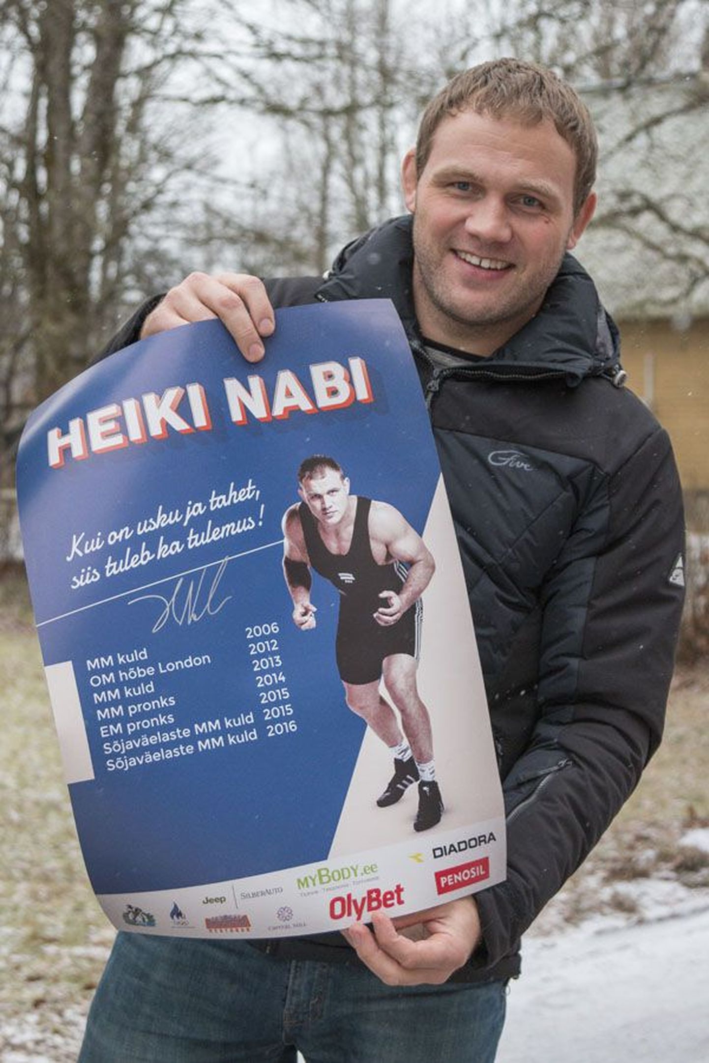 Maadleja Heiki Nabile meeldis Tääksis ja sealses spordiakadeemias väga.