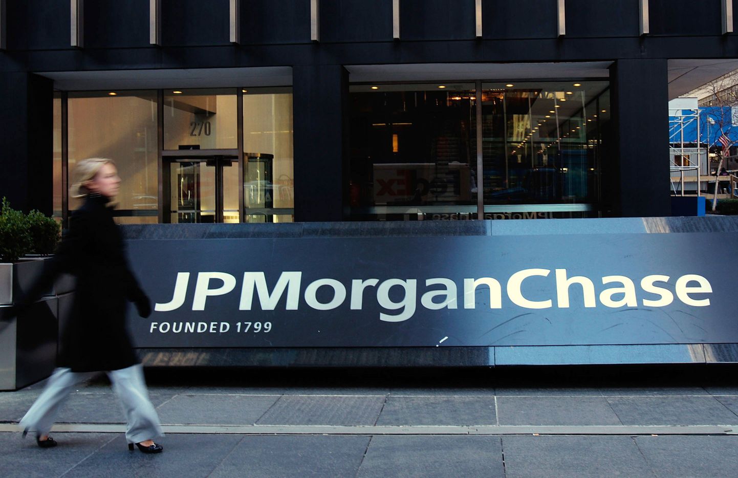 Офис JPMorgan Chase в Нью Йорке