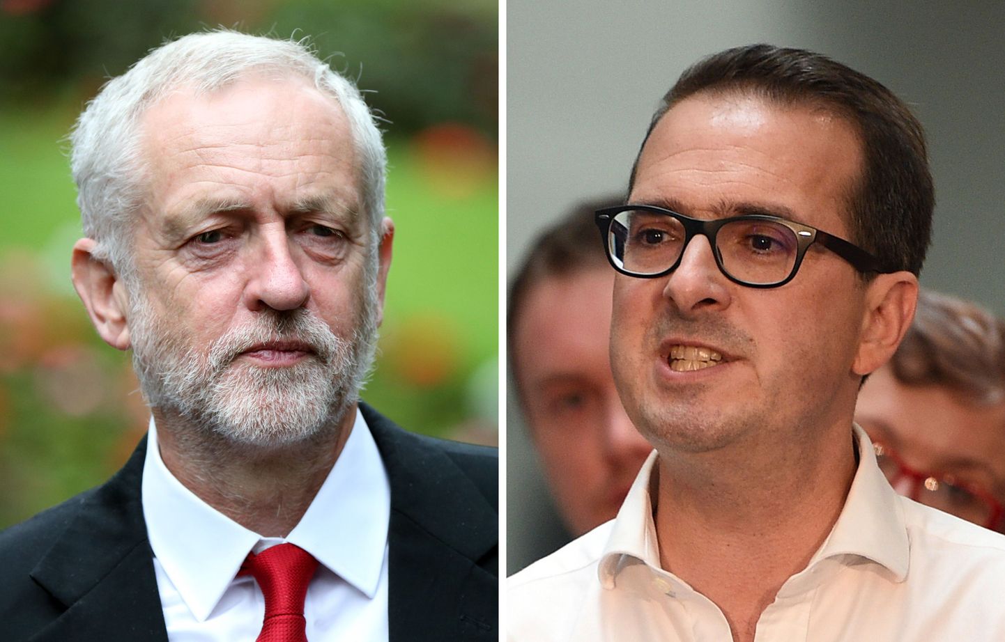 Jeremy Corbyn (vasakul) and Owen Smith pürgivad mõlemad leiboristide juhiks.