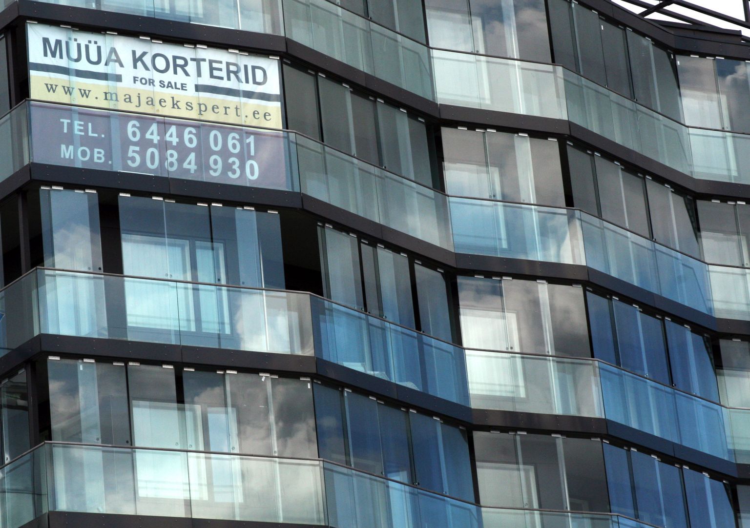 Korterid müügis.