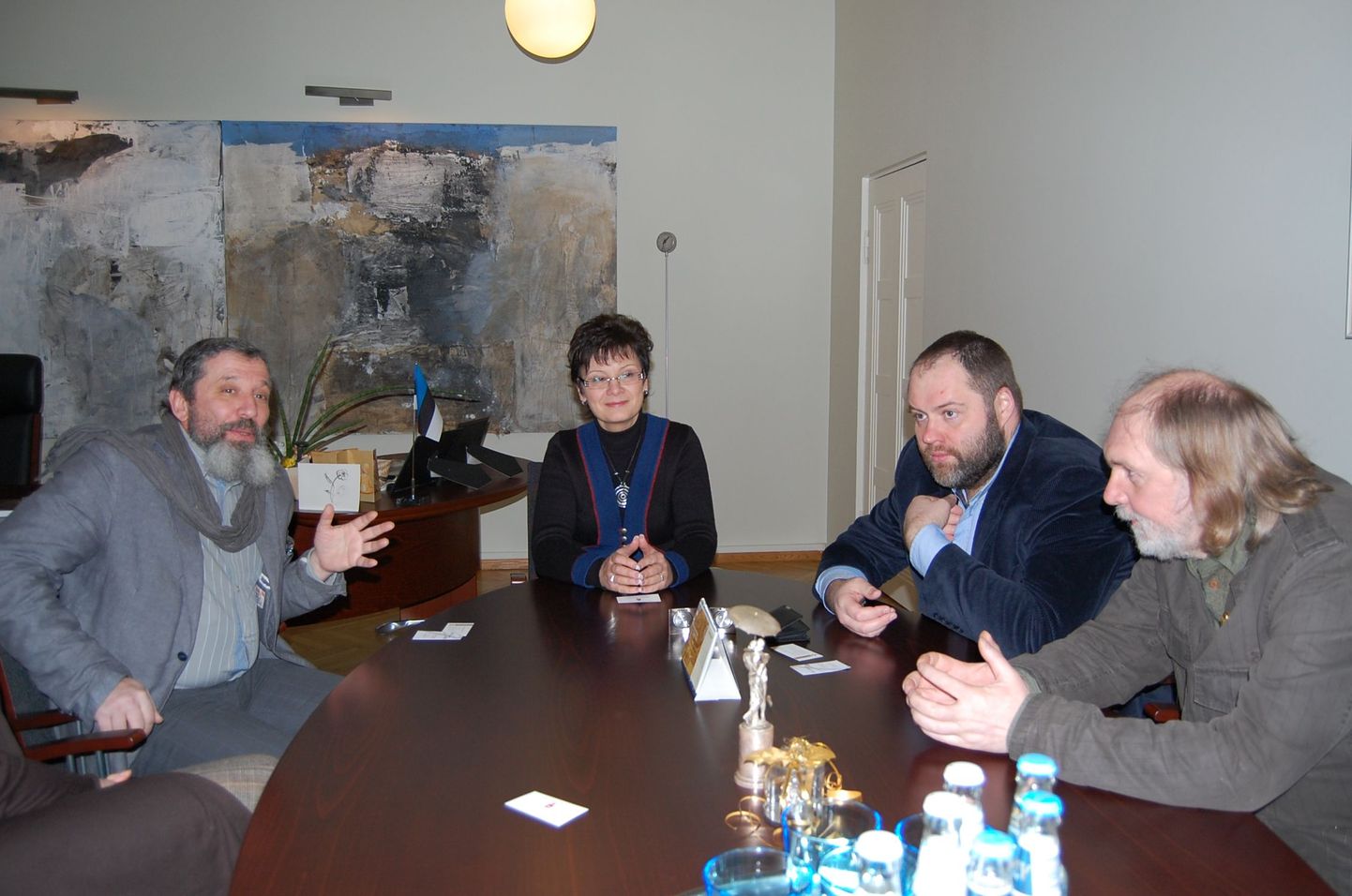 Permi oblasti delegatsioon kultuuriministri juures.
