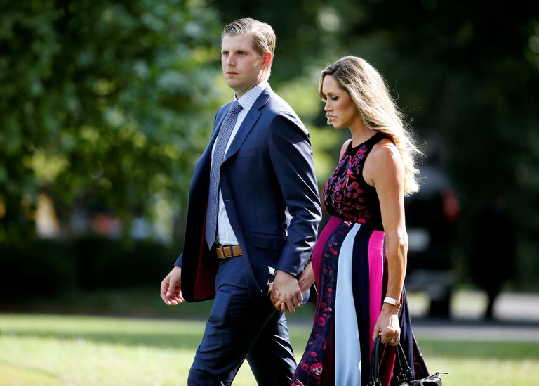 Eric Trump ja ta naine Lara Yunaska