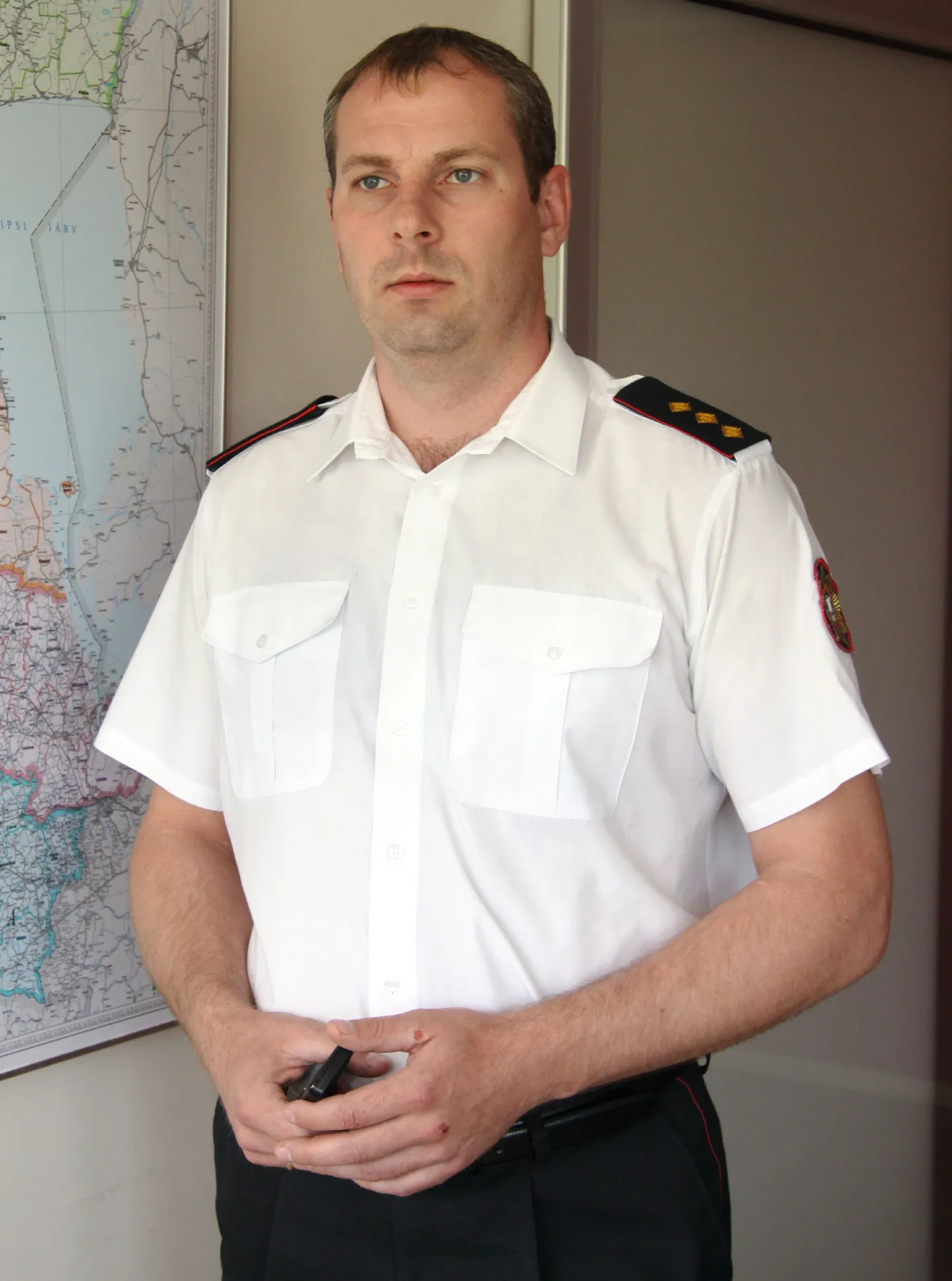 Lääne-Eesti päästekeskuse järelevalveteenistuse juht Indrek Laanepõld.
