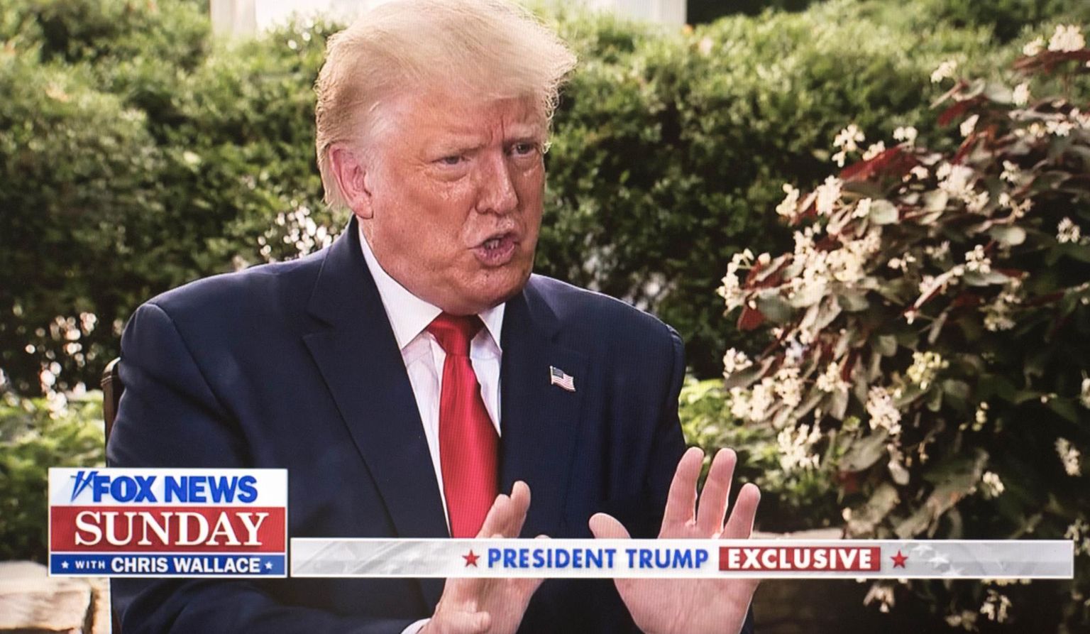 Telekanalile Fox News antud intervjuus rääkis USA president Donald Trump nii sügisel eesootavatest valimistest kui kroonaviiruse pandeemiast.