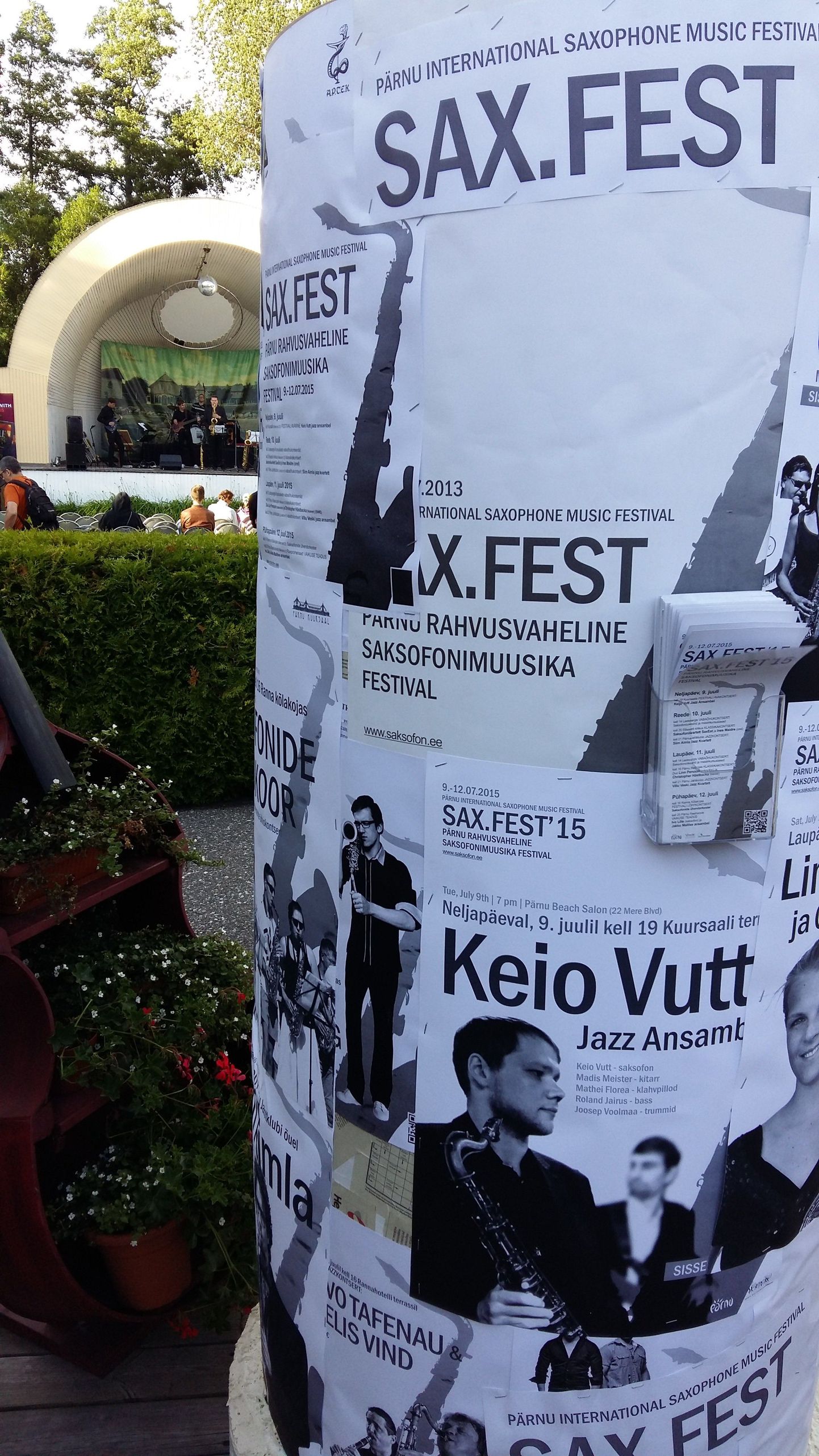 SaxFest 2015. Keio Vutt jazz ansambel.