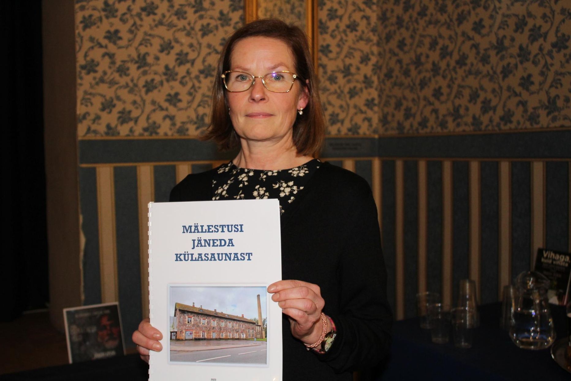Sirje Reinula kogumikuga "Mälestusi Jäneda külasaunast".