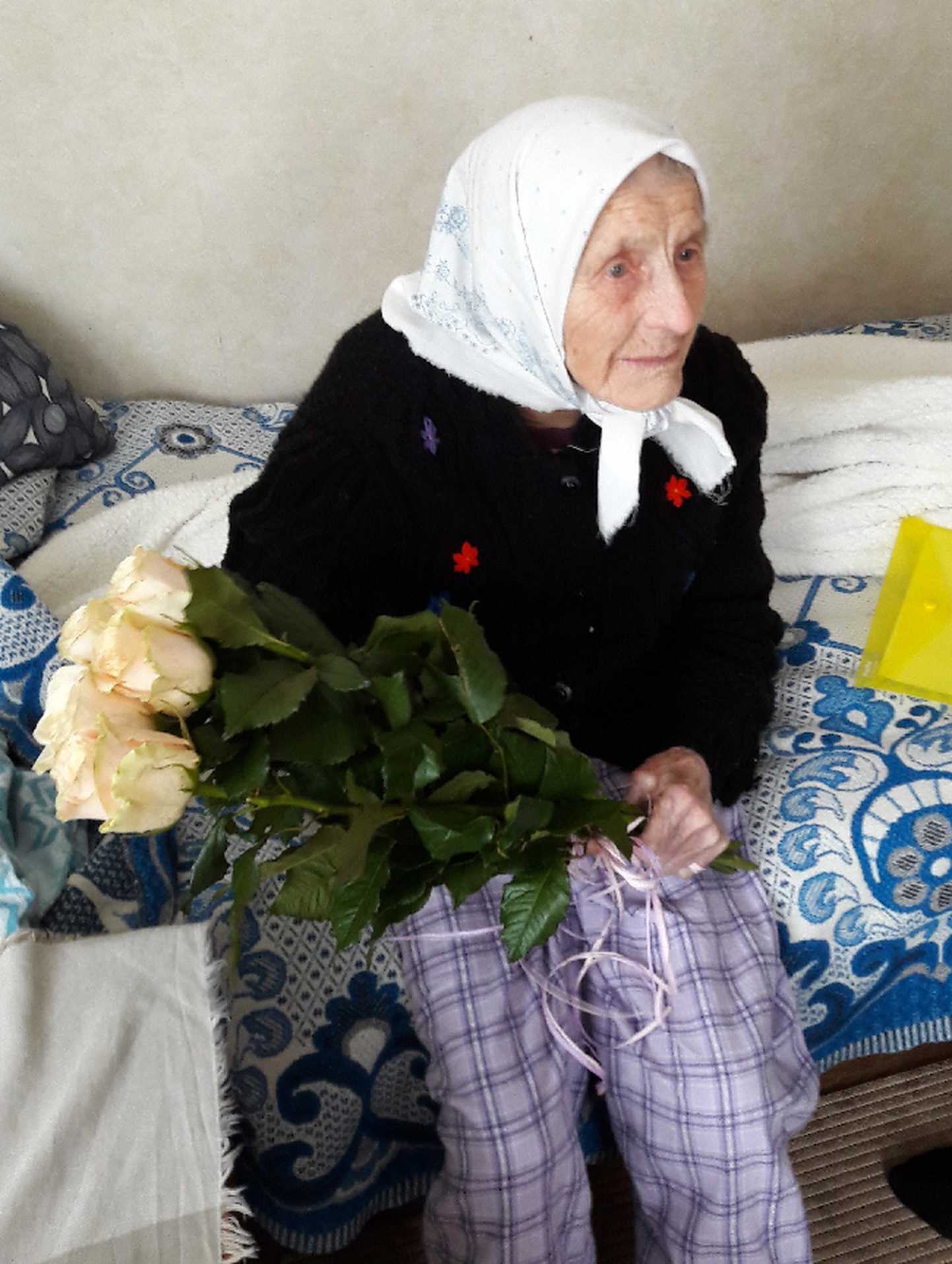 Karksi valla kõige vanem elanik Dominika Pelisaar sai 9. jaanuaril 101-aastaseks.