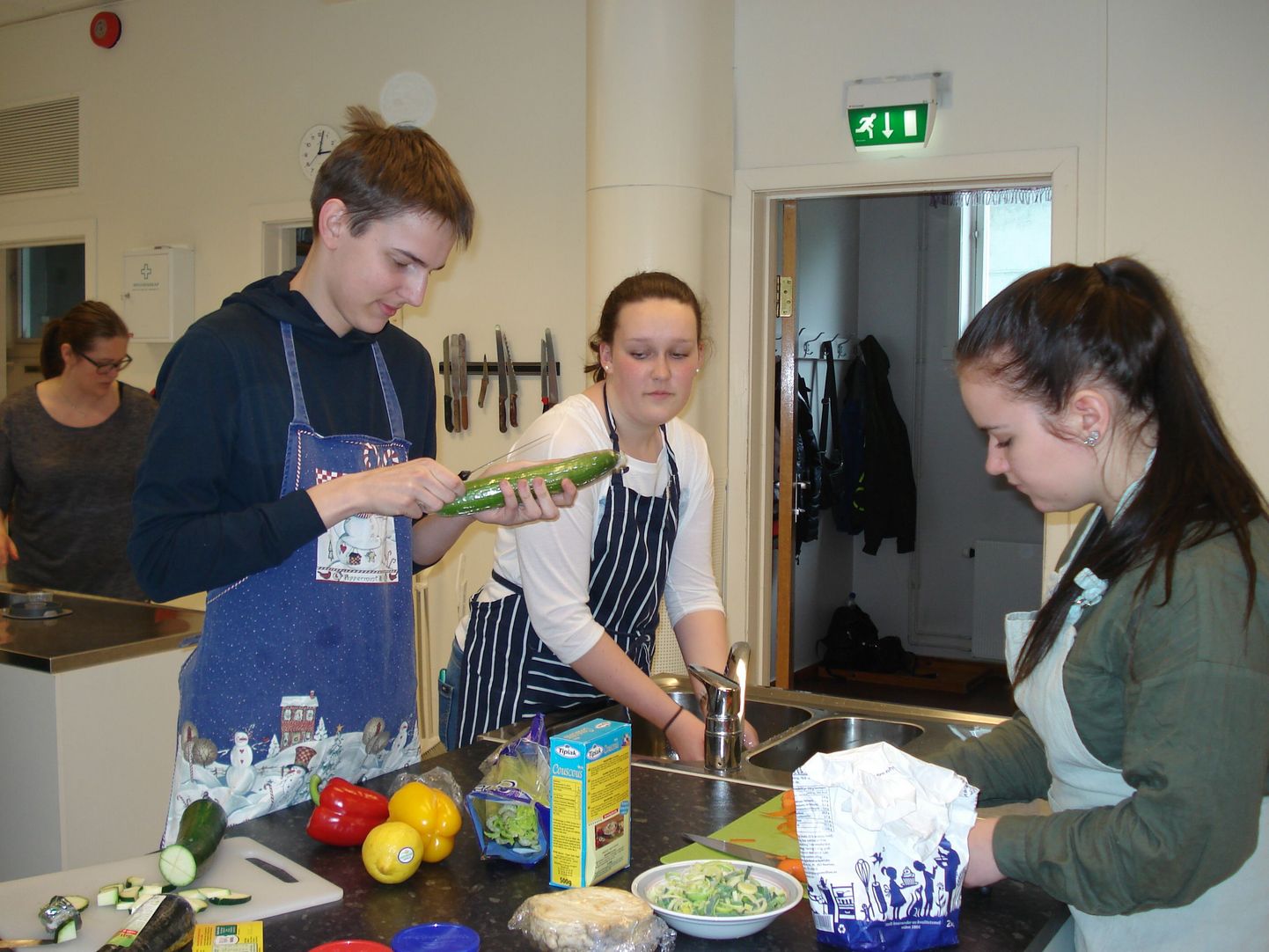 Viljandi gümnaasiumi noored osalesid koos sakslastest ja norrakatest eakaaslastega Erasmus+ projekti «Ühenduses toiduga – muutes eurooplasi vastutustundlikeks tarbijateks» teisel kohtumisel Norras.