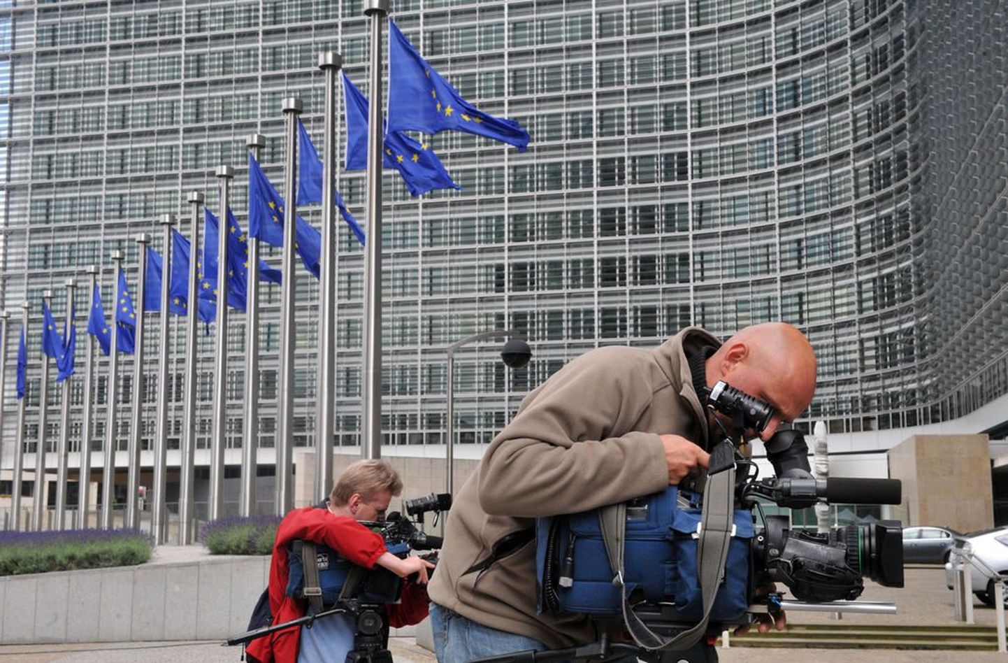 Euroopa Komisjoni peahoone Brüsselis.