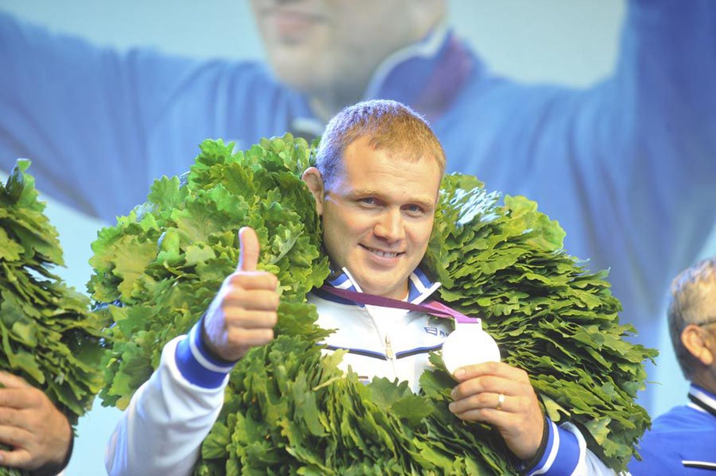 Maadleja, olümpiamedali võitja Heiki Nabi pälvib Valgetähe II klassi teenetemärgi.