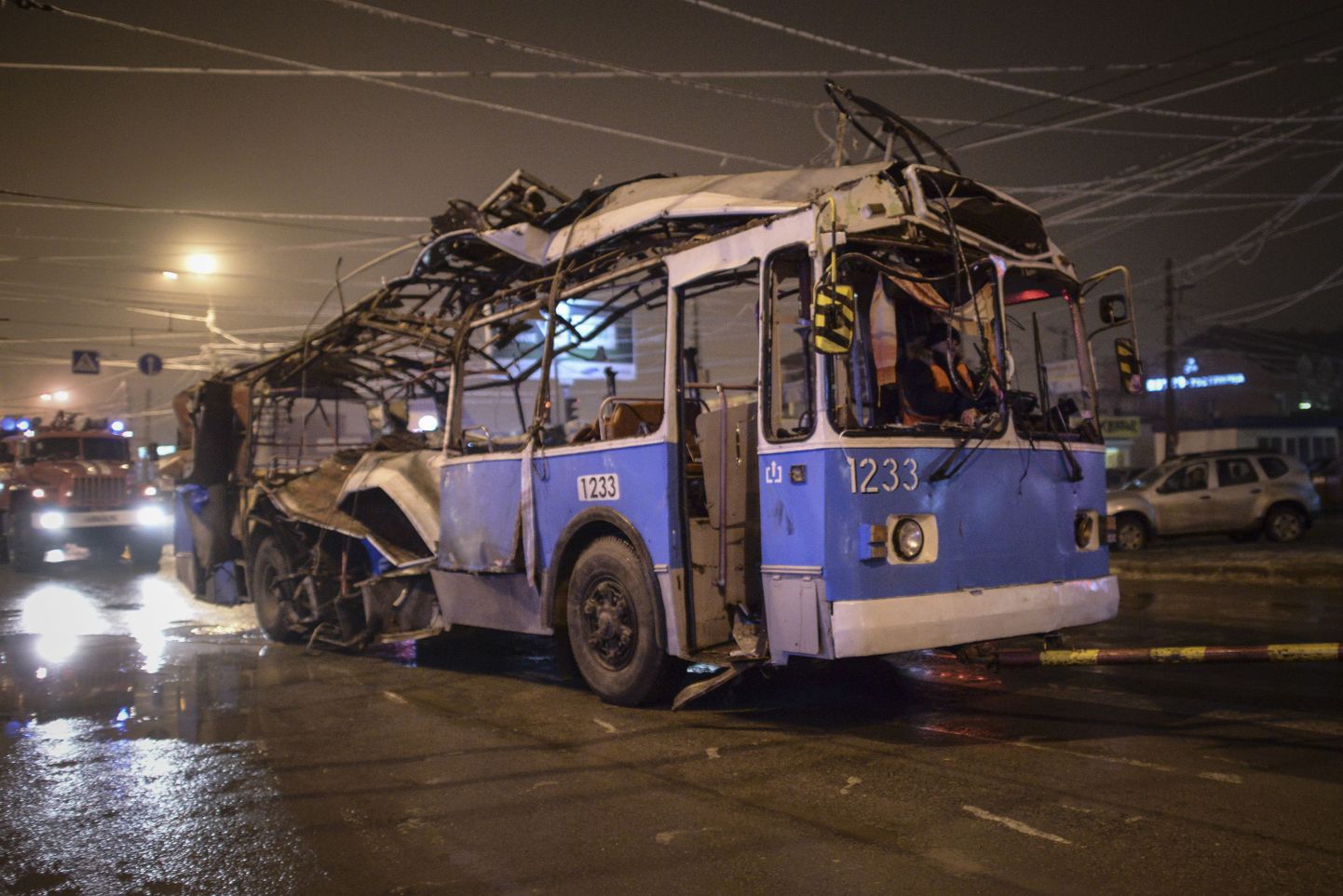 Volgogradi trollibuss, kus toimus teine terrorirünnak.
