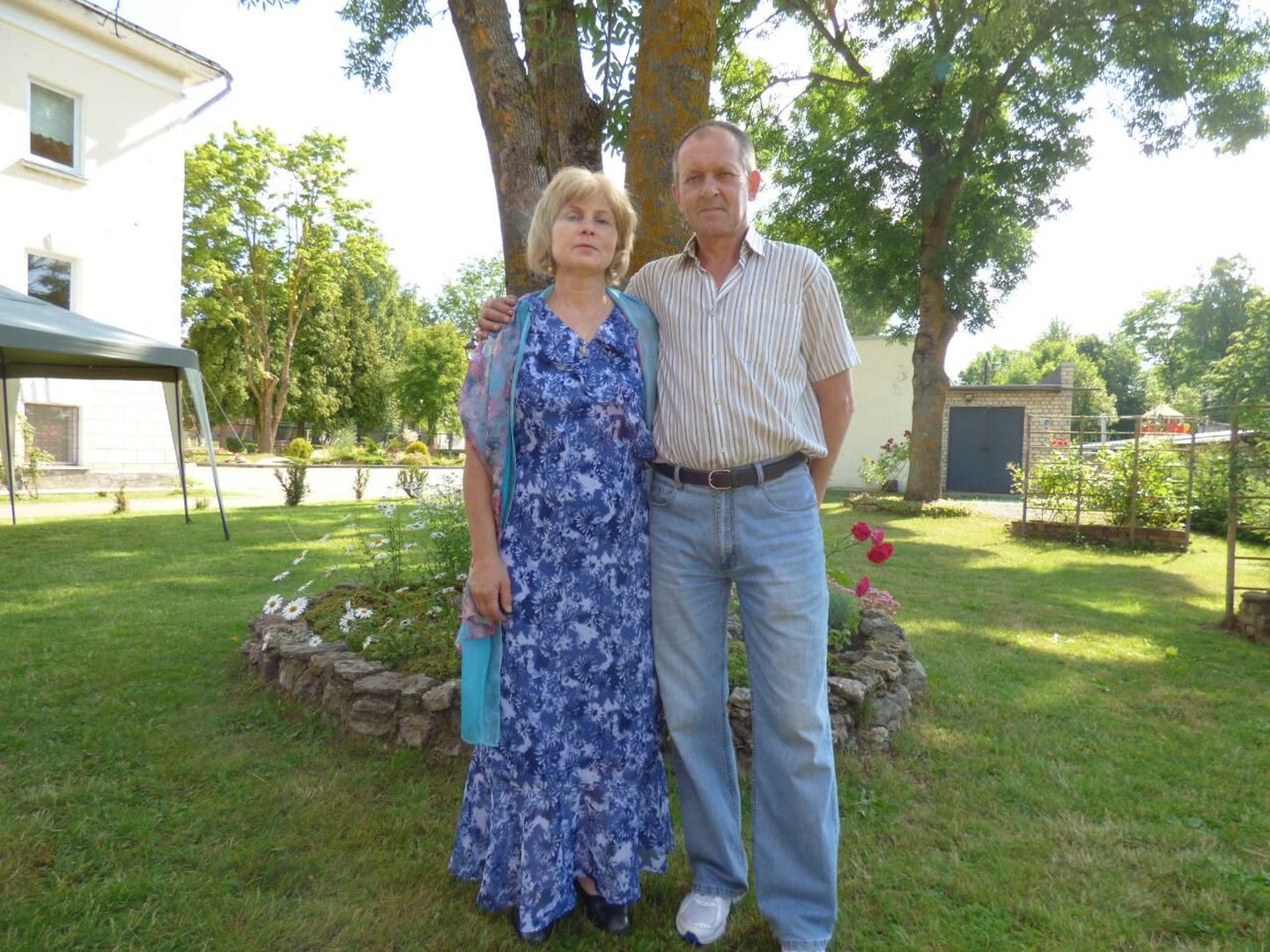 Сергей Олейник с женой Еленой: еще недавно они были так счастливы…