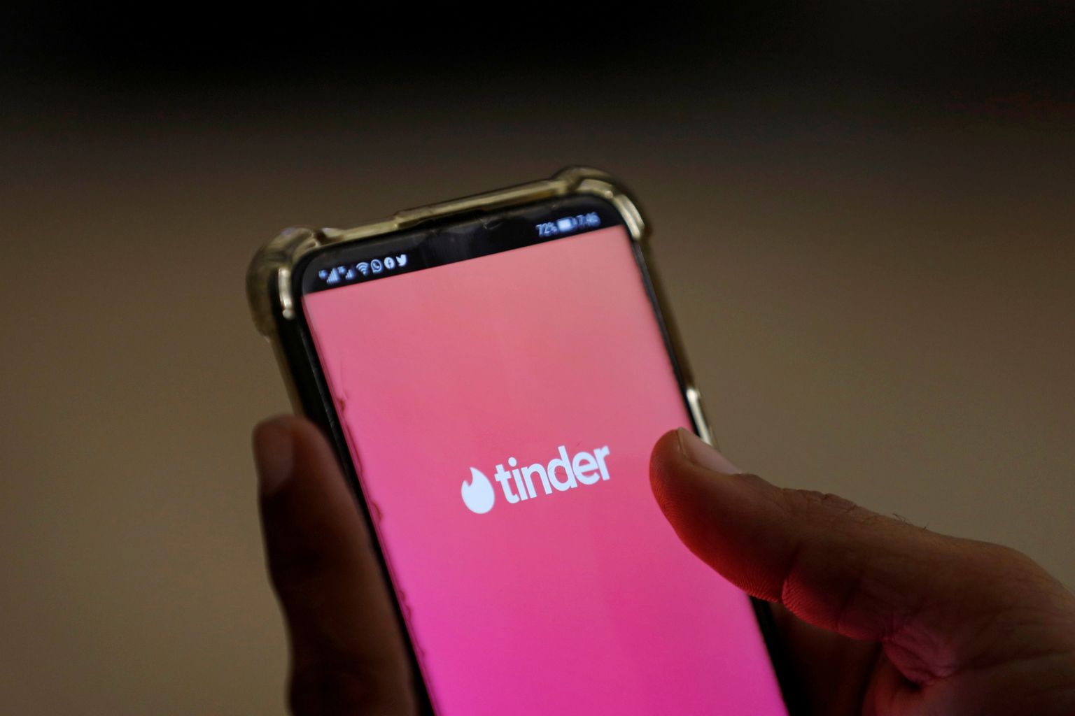 Tinderi rakendus.