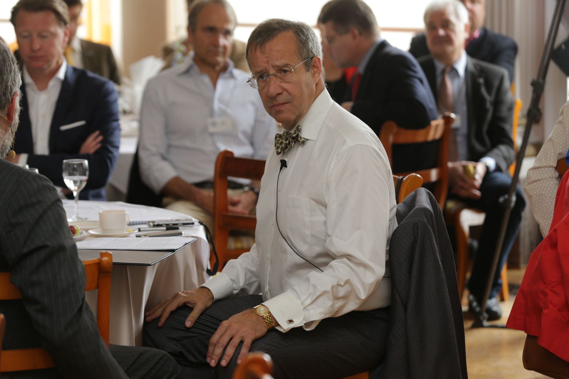 Sümpoosionil «Quo vadis, Estonia?» arutlesid e-demokraatia ja e-riigi üle president Toomas Hendrik Ilves, Stanfordi Ülikooli professor dr. James S. Fishkin ja Ericssoni president ja tegevjuht Hans Vestberg.