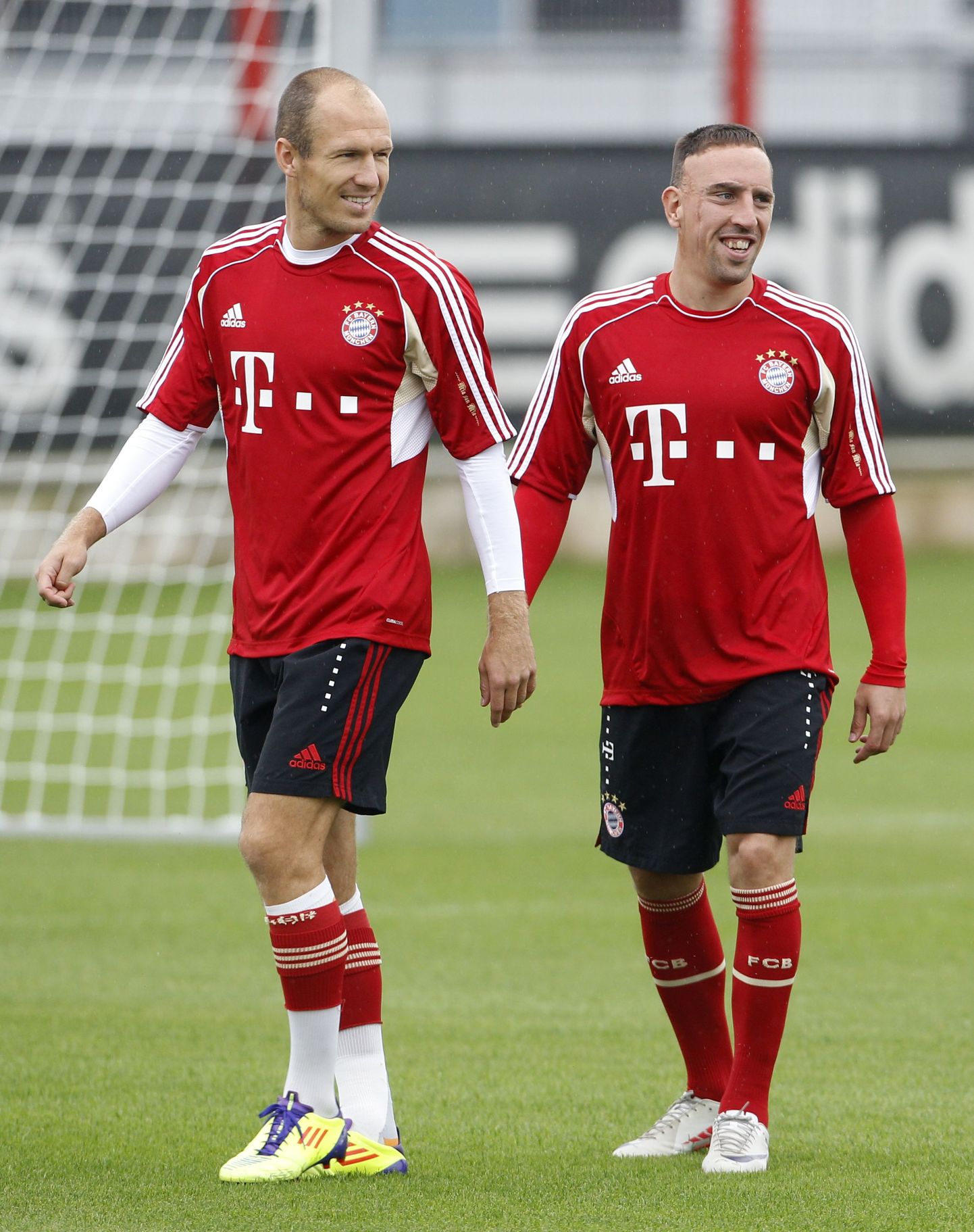 Franck Ribery (paremal) ja Arjen Robben