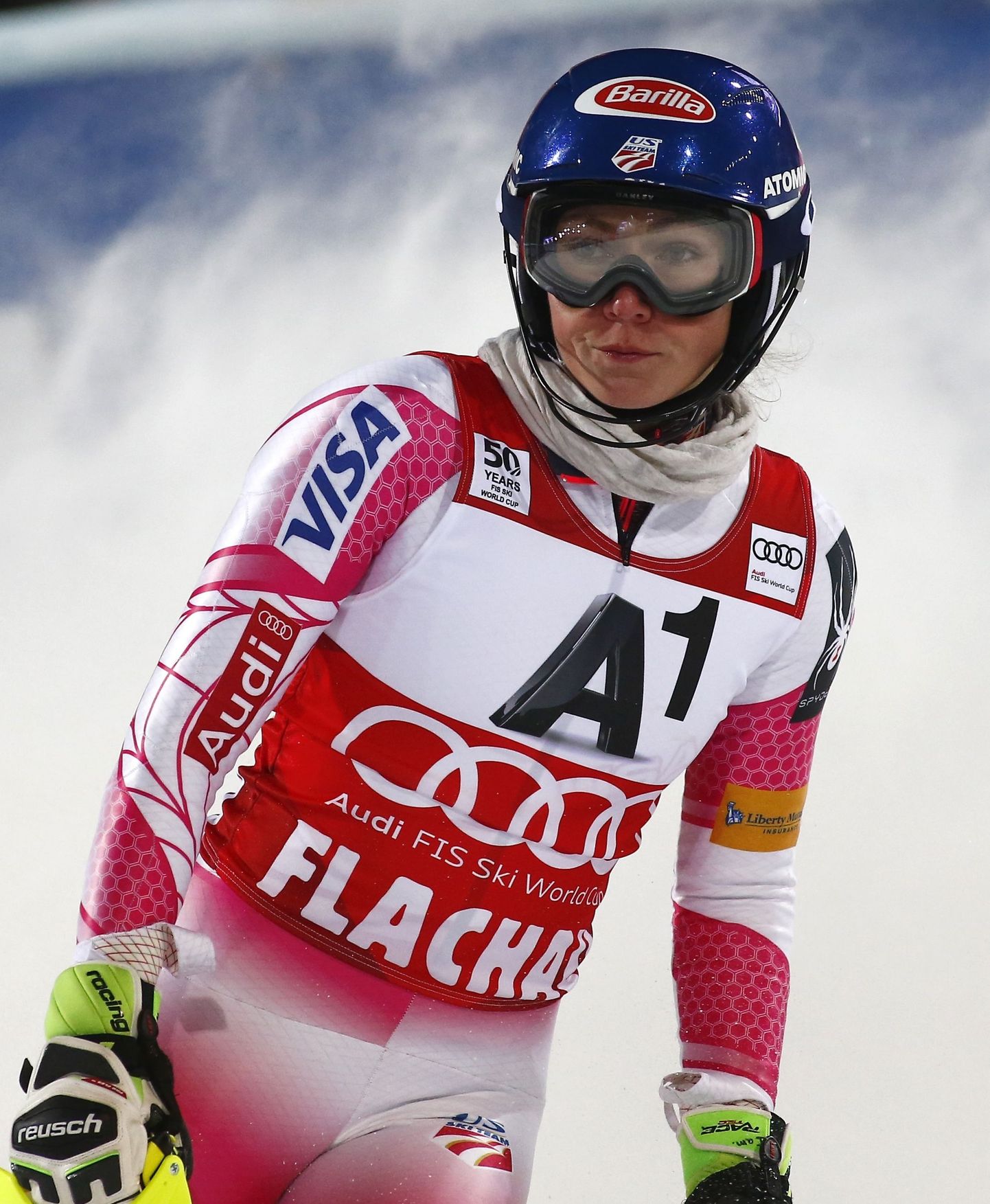 Mikaela Shiffrin MK-etapil Austrias Flachaus.