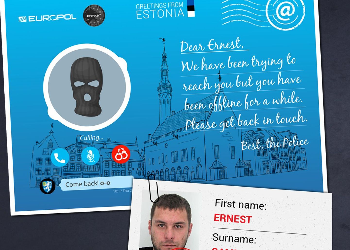 Postkaart Eestist.