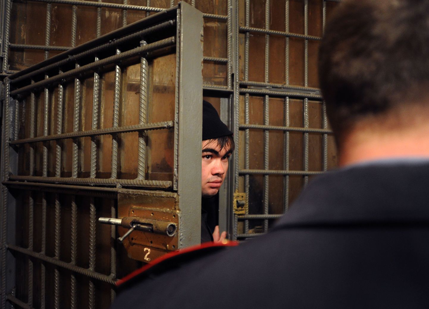 Usbekistanist pärit illegaal Moskva Kaasani raudteejaama politseijaoskonnas.