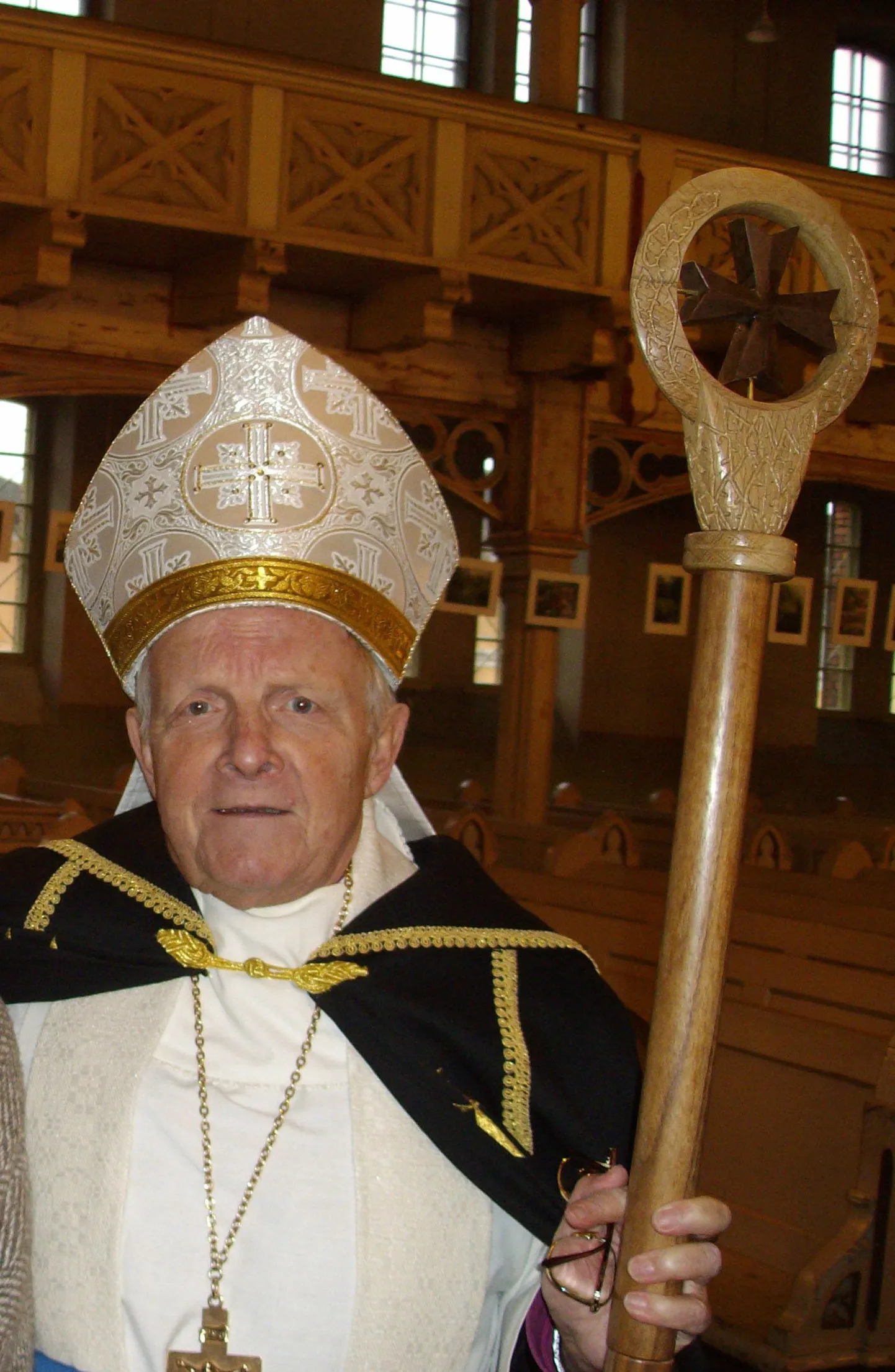 Eesti Evangeelse Luterliku Kiriku Välis-Eesti piiskopkonna piiskop Andres Taul.