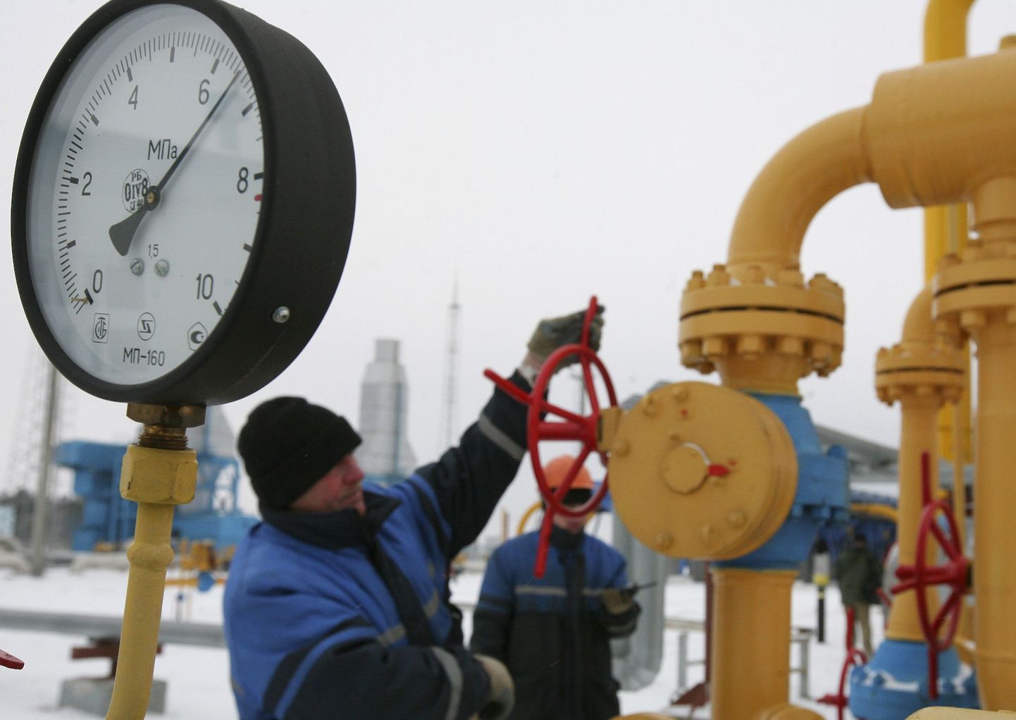 Газопровод "Газпрома". Иллюстративное фото.