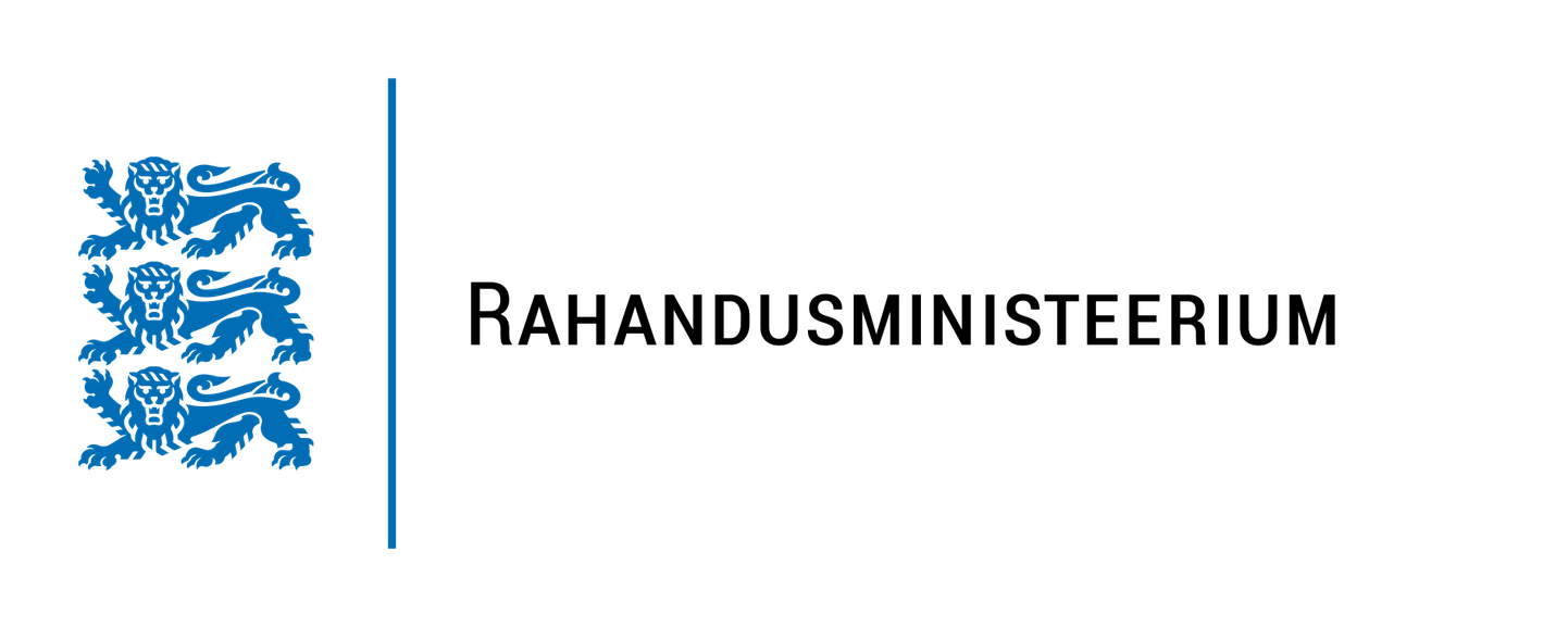 Rahandusministeeriumi logo.