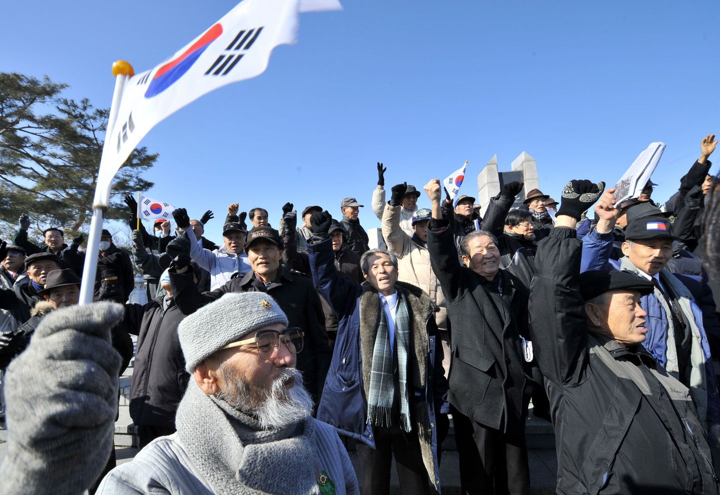 Lõuna-Korea aktivistid julgustasid põhjanaabreid senist režiimi kukutama.