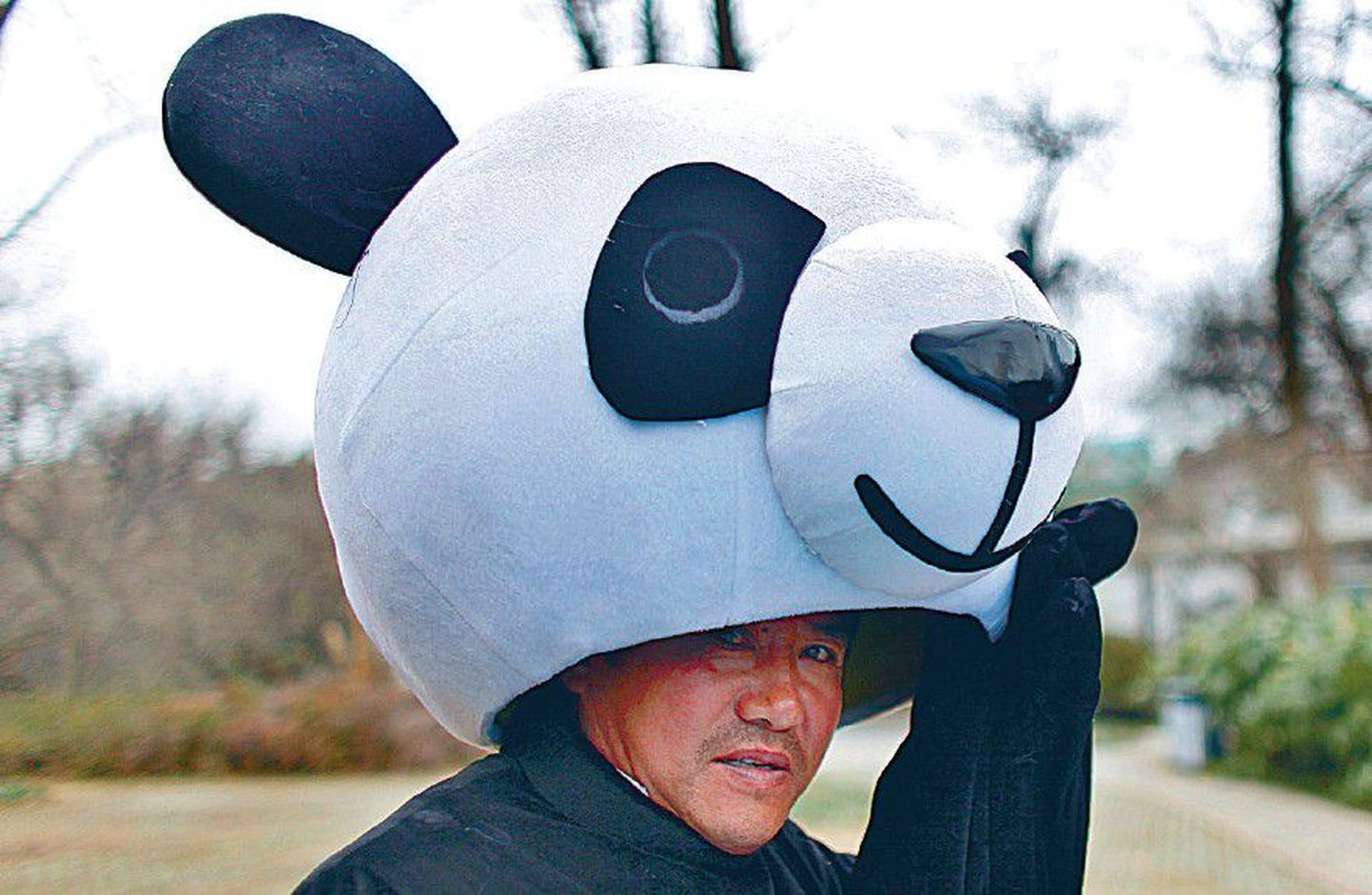 Мужчина в костюме панды на прошлогодней Всемирной выставке в Шанхае. Если выставка Экспо в Шанхае должна была символизировать новый китайский имидж открытости и толерантности, то ее экстравагантность меркнет перед долгосрочной стратегией «мягкой силы» Пекина.