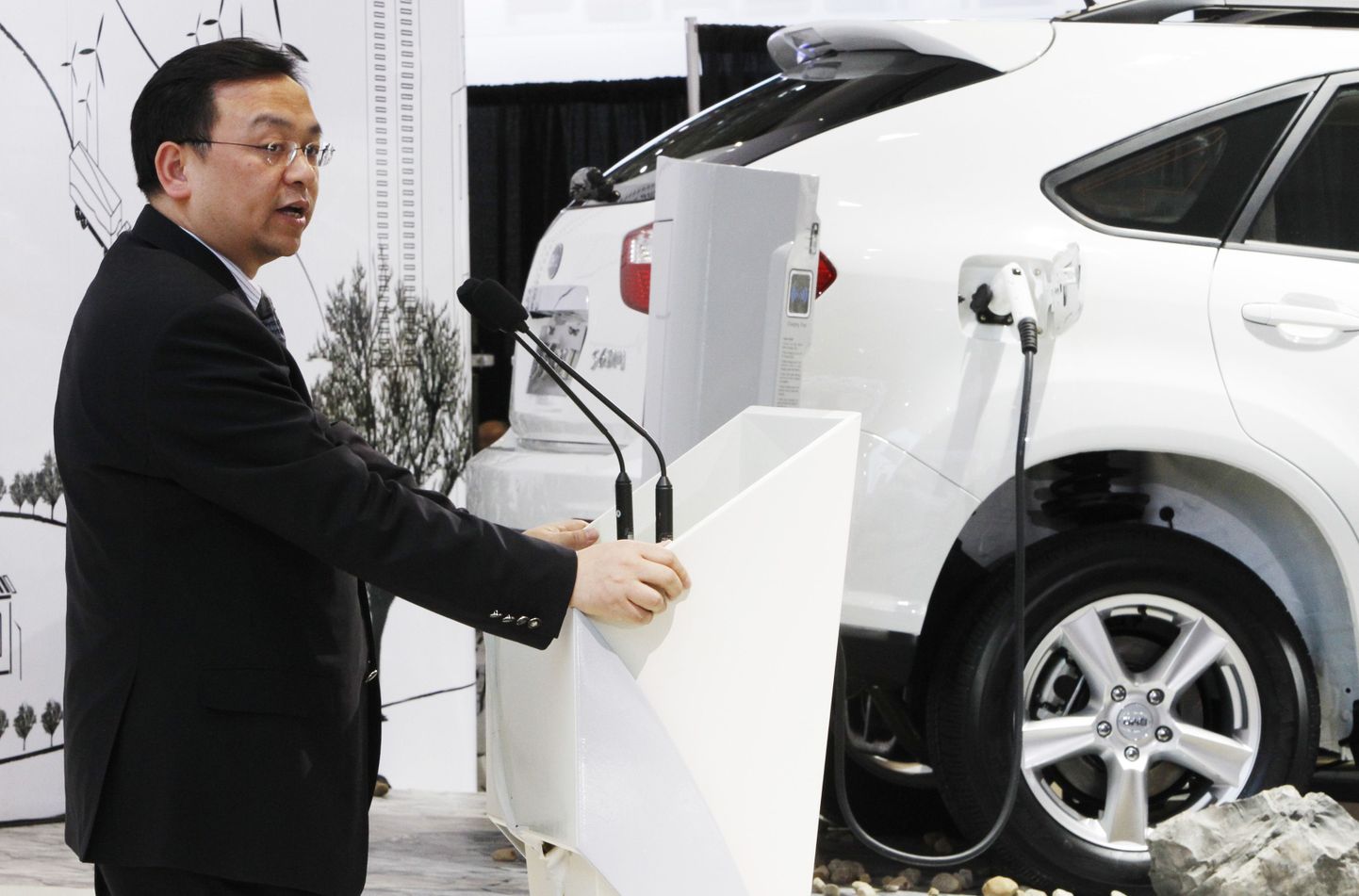 Hiina autotegija BYD firma esimees ja asutaja Wang Chuanfu.