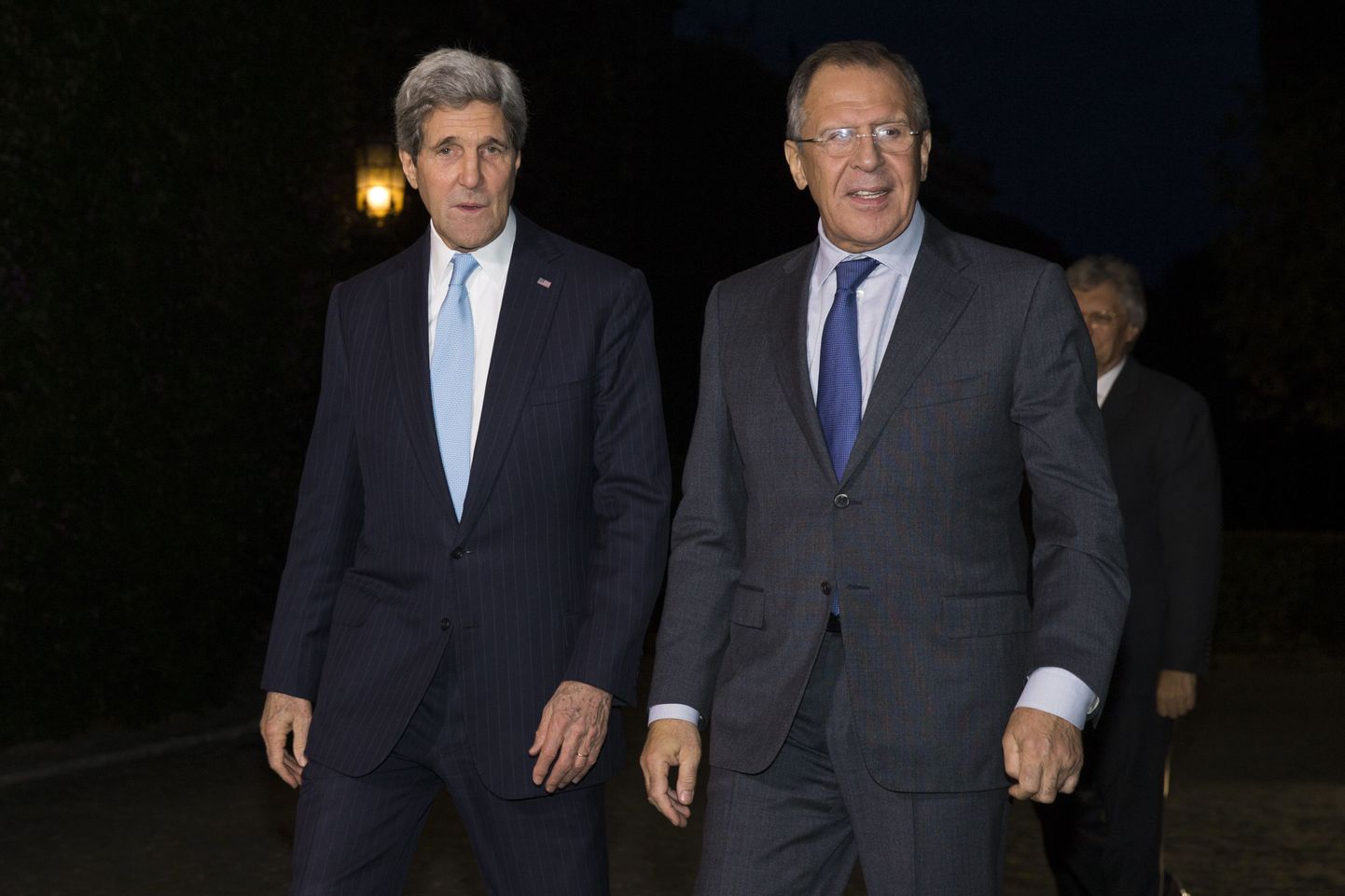 John Kerry (vasakul)ja Sergei Lavrov