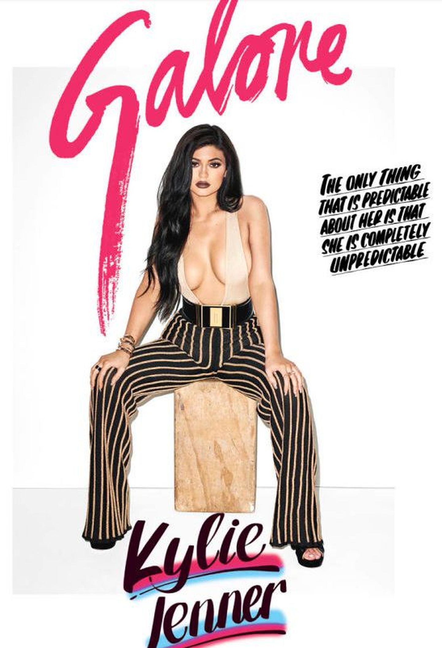Kylie Jenner ajakirjas Galore Magazine