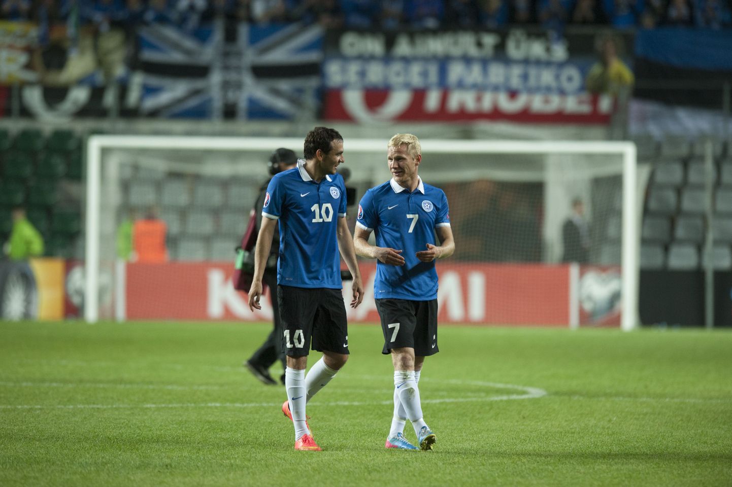Eesti võitis EM-valikturniiri avamängus 1:0 Sloveeniat. Mängu ainsa värava lõi Ats Purje 86. minutil.