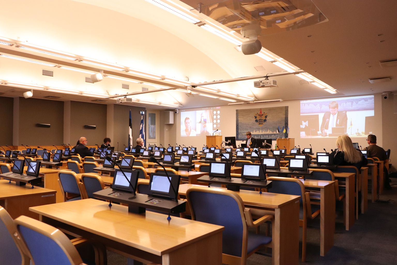 Tallinna linnavolikogu kaugistung.