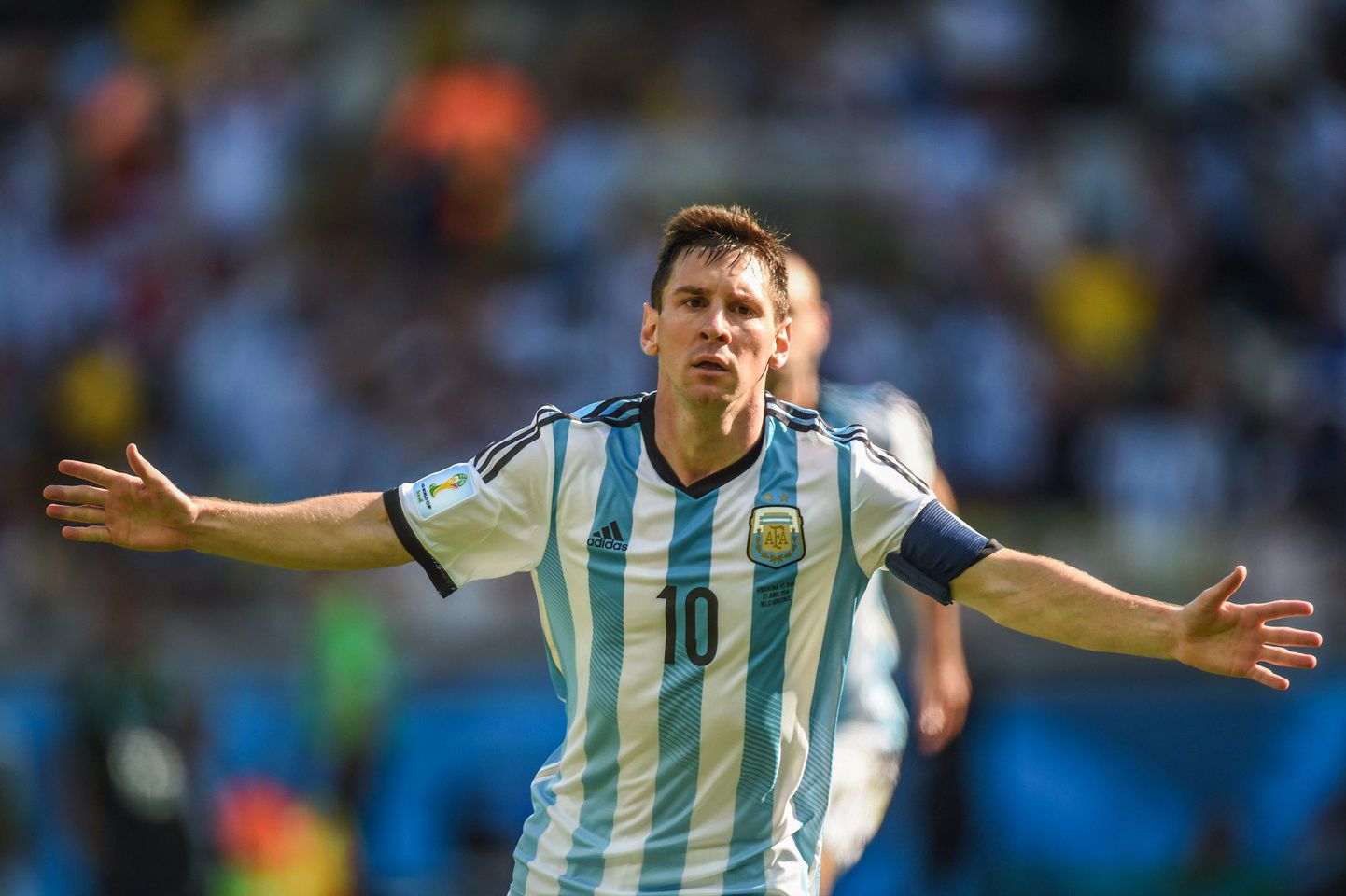 Argentina koondise ründestaar Lionel Messi on alustanud MMi edukalt.
