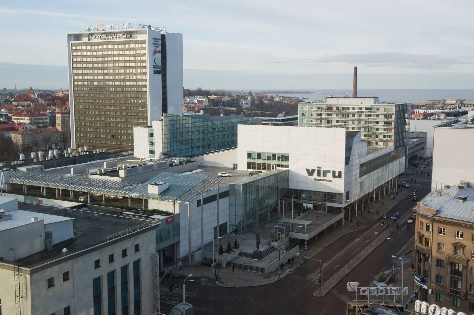 Laikmaa tänav, Viru keskus, Viru hotell