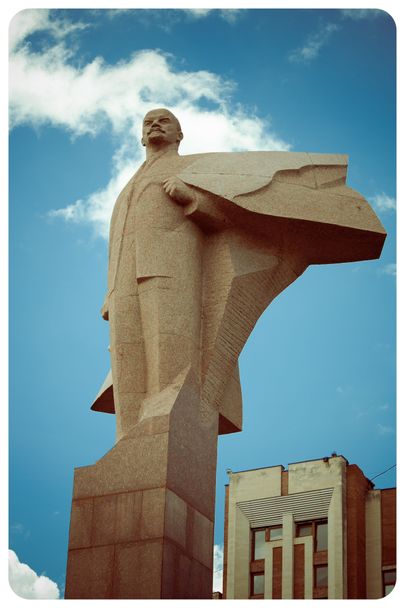 Lenini kuju ilmestab riigi igat suuremat asulat. Foto: